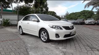 2012 Toyota Corolla Altis 20 V StartUp and Full Vehicle Tour [upl. by Adnah773]