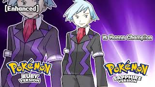 Pokémon RubySapphireEmerald  Champion Battle Theme Enhanced [upl. by Oiramed]