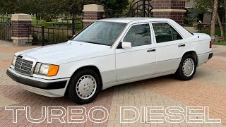 Legendary OM602 Turbo Diesel POWERED 1992 Mercedes 300D 25 Turbo Sdn Is the W124 best Benz EVER [upl. by Magdalen]