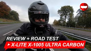 XLite X1005 Ultra Carbon Modular Helmet Review and Road Test  ChampionHelmetscom [upl. by Assirim357]