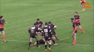 Rugby Honneur SASS vs Bardos 4 décembre 2016 [upl. by Zullo582]