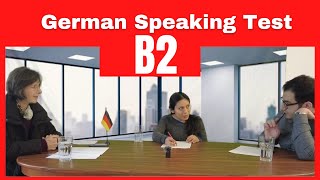 Germanspeaking Test Level B2 Mündliche Prüfung telc B2 2023 [upl. by Esiralc]