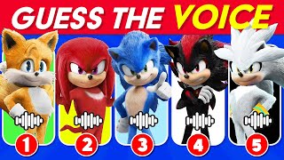 Guess The Sonic the Hedgehog 3 Characters by Voice 🎬🦔💙 Sonic the Hedgehog 3 Movie Quiz  fastQuiz [upl. by Normand607]