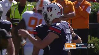 Auburn Football vs Tennessee Highlights [upl. by Myrna388]