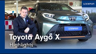 Toyota Aygo X 2022  meer Aygo dan ooit  Louwmannl [upl. by Nolasba]