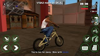 Descargar GTA San Andreas Lite 200MB  CLEO Cualquier Android GAMA BAJA y MEDIA [upl. by Amby]