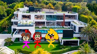 MI NUEVA MANSIÓN YOUTUBER 2021 😍🏡 ME MUDO con INVICTOR y RAPTOR 😱🎉 HOUSE TOUR MIKECRACK [upl. by Seena]