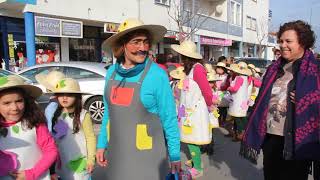 DESFILE DE CARNAVAL DO AGRUPAMENTO DE ESCOLAS DE CARREGAL DO SAL 09fev2018 [upl. by Philina909]