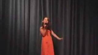 Amanda age 10 jridol winner singing at talent show [upl. by Kyrstin611]