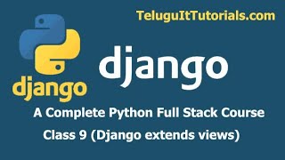 Django full course in telugu  Django templates extends views [upl. by Tolman]