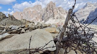 Il Sentiero Dei Kaiserjager  Lagazuoi  Sulle Tracce Della Grande Guerra [upl. by Efinnej]