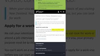 Convert visitor visa to Work Visa  BM Maniya  New Zealand Vlogs [upl. by Ylicic]