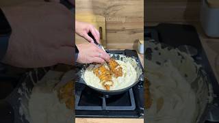 Pasta Alfredo 🍝food cooking pasta [upl. by Odnama]