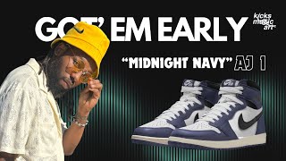 WE GOT’EM EARLY AJ 1 OF HIGH MIDNIGHT NAVY [upl. by Tyree289]