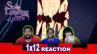 Solo Leveling 1x12 Arise  GROUP REACTION [upl. by Lashonde]