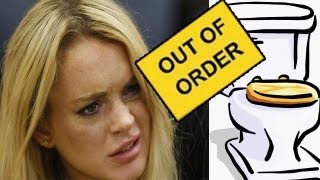 Lindsay Lohan  A TOILET CLOGGER [upl. by Goddord360]