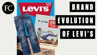 The History Of Levis Advertising In Three Minutes [upl. by Adnirual681]