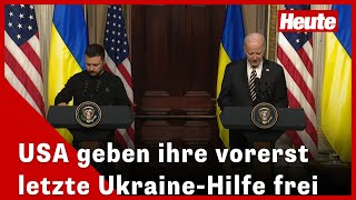 Letzte Militärhilfe für Ukraine [upl. by Ivatts711]