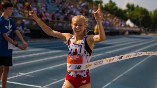 Katelyn Tuohy Breaks High School Mile National Record [upl. by Lenhard956]