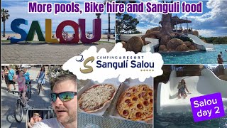 Sanguli Resort Salou  Day TWO  MORE POOLS  Bike hire  Sanguli Takeaway 🍕🏊‍♂️🚲 [upl. by Ibrik396]