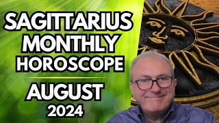 Sagittarius Horoscope August 2024  You Are Back To Your Best [upl. by Naimerej]