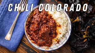 Chili Colorado  How I Make The Worlds Most Flavorful Chili [upl. by Avenej965]