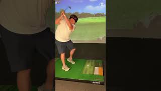 Could a blindfold actually IMPROVE Mintzy’s golf game Presented by GOLFZON [upl. by Fanchet]