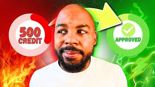 How To Get VA Loan Approved with a 500 Credit Score [upl. by Nikal]