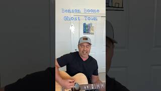 Ghost Town  Benson Boone Acoustic Cover [upl. by Atikin]