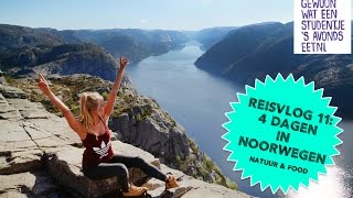 Reisvlog 11 Natuur amp eten in Noorwegen Preikestolen Stavanger amp Bergen [upl. by Harrad]