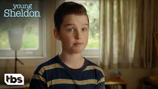 Sheldon Teaches Georgie How To Experiment Clip  Young Sheldon  TBS [upl. by Nmutua]