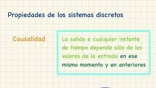 30 CAUSALIDAD DE LOS SISTEMAS DISCRETOS [upl. by Ivets]