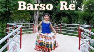 BARSO RE DANCE COVER  GURU  SHREYA GHOSHAL  AISHWARYA RAI MEGHA FULL SONG  ABHIGYAA JAIN DANCE [upl. by Nydnarb]