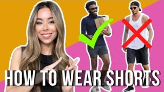 ULTIMATE Guide To Mens Shorts  Mens Fashioner  Ashley Weston [upl. by Romilda515]