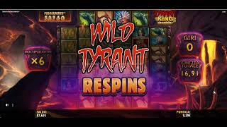 MEGA WIN New Slot TYRANT KING MEGAWAYS [upl. by Emma]