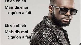 Maitre Gims  Le pire  Parole [upl. by Evol704]