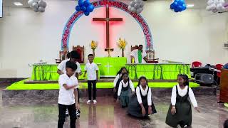 Thuthipom Alleluya paadi  Sunday School Primary Dance  Children’s Sunday 2024  ECI Nagalkeni [upl. by Nailuj]