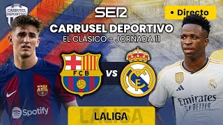 ¡REMONTÓ JUDE BELLINGHAM ⚽️ FC BARCELONA 12 REAL MADRID  EL CLÁSICO EN DIRECTO LaLiga 2324 [upl. by Htur474]