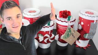 DIY How to Wrap a Gift Card Starbucks Last Minute Holiday Gift Ideas [upl. by Wolfgang]