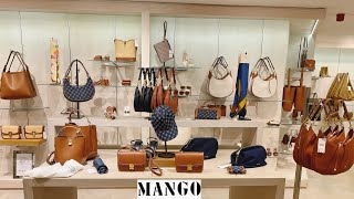 MANGO BAGS amp SHOES NEW COLLECTION  MARCH 2024 [upl. by Saticilef832]