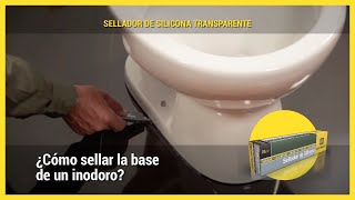 ¿Cómo sellar la base de un inodoro [upl. by Reagen968]