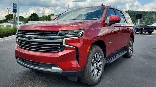 2022 Chevrolet Tahoe LT Luxury Package in Cherry Red Tintcoat [upl. by Pegma]