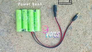 DIY WIFI Router Power bank  9 volt power bank [upl. by Alban]