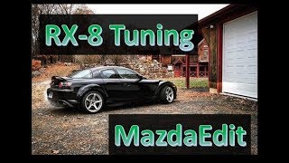 RX8 Tuning with MazdaEdit Pt 1 [upl. by Namyac]