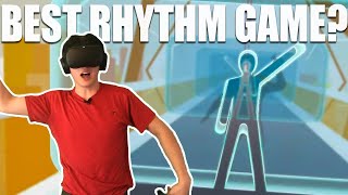 Expert Beat Saber Player Tries OhShape OhShape Oculus Quest gameplay  footage [upl. by Rialcnis]