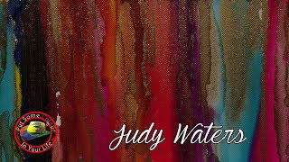 Resin painting techniques and tutorial with Judy Waters  Colour In Your Life [upl. by Aisylla429]