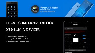 How to Interop Unlock X50 Lumia Devices [upl. by Friederike]