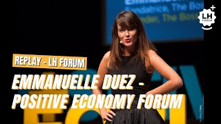 Emmanuelle Duez  Positive Economy Forum  Le Havre 2015 [upl. by Acsisnarf]