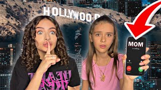 SNEAKING OUT TO HOLLYWOOD wMY LITTLE SISTER [upl. by Link]