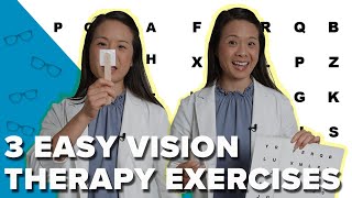 👀 THESE 3 EASY VISION THERAPY Exercises Will Improve Your Eye Tracking 👀 [upl. by Hoffarth962]